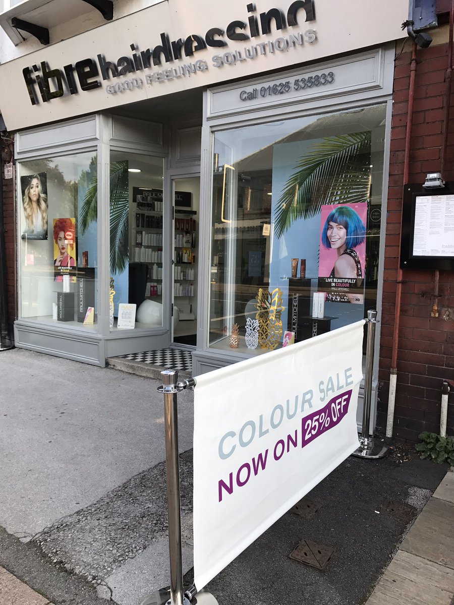 wilmslowfibre's tweet photo. Good morning all week 2 of 3 Colour sale is now on with 25% off all colour services call the team on 01625 535833 @wilmslowtweets https://t.co/XdtzMSrKS9