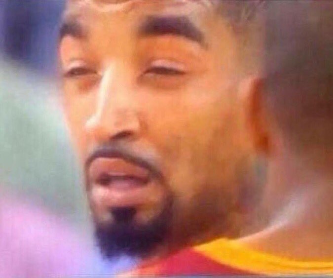 Miles_McQuinn's tweet photo. "Why IT grow 3 feet?" #WelcomeBackKyrie https://t.co/f4KtVFcs2I