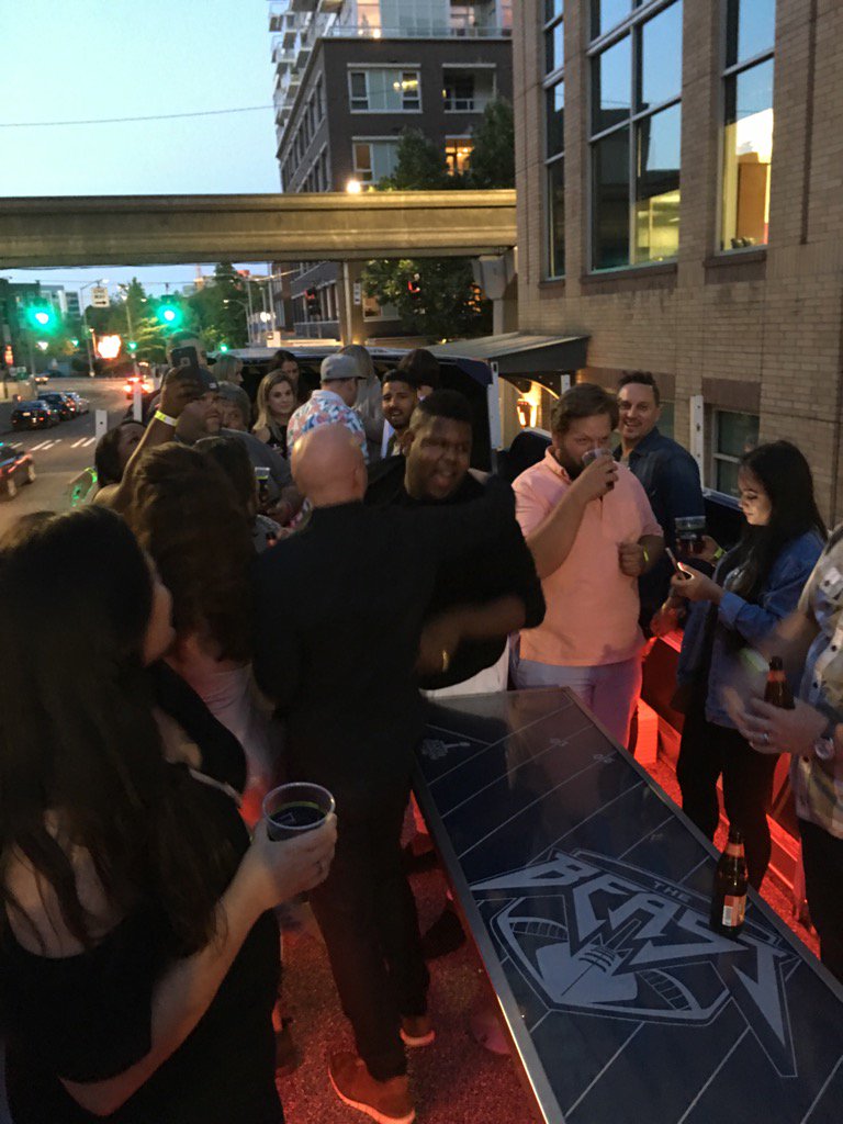 HASHBROWNAThash's tweet photo. @RayDaltonMusic #IfYoufall congrats on your new single! Celebrating on the #beastbus https://t.co/K4OXf4XKrF