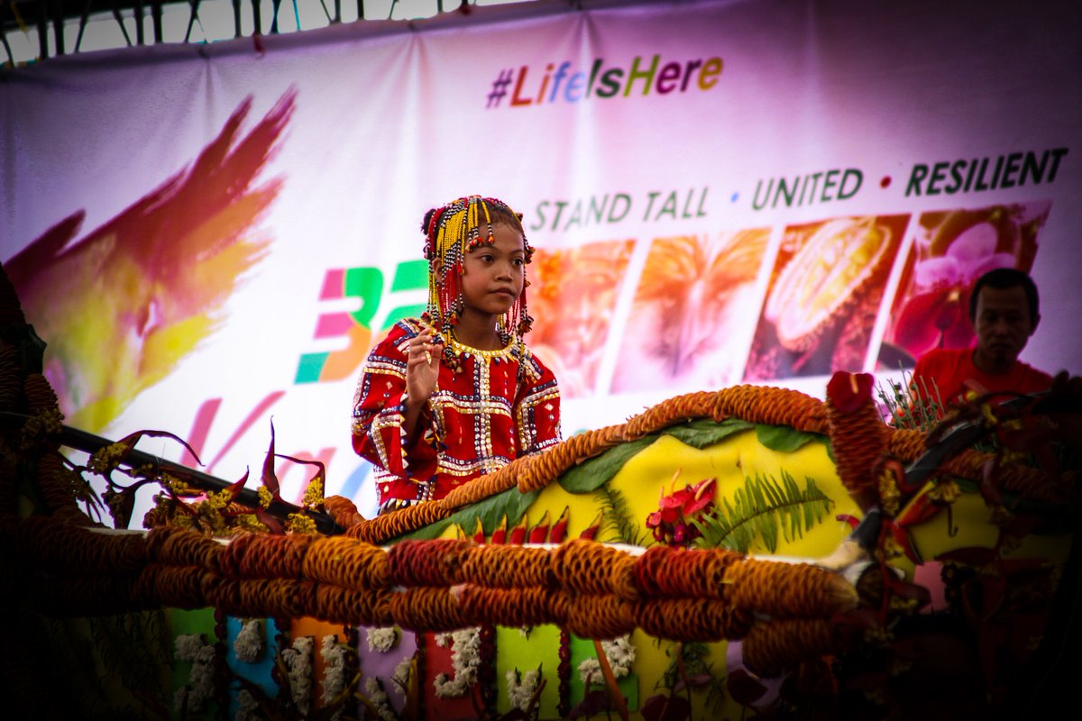gregonomy's tweet image. Peace reigns amidst diversity 
#kadayawan2017