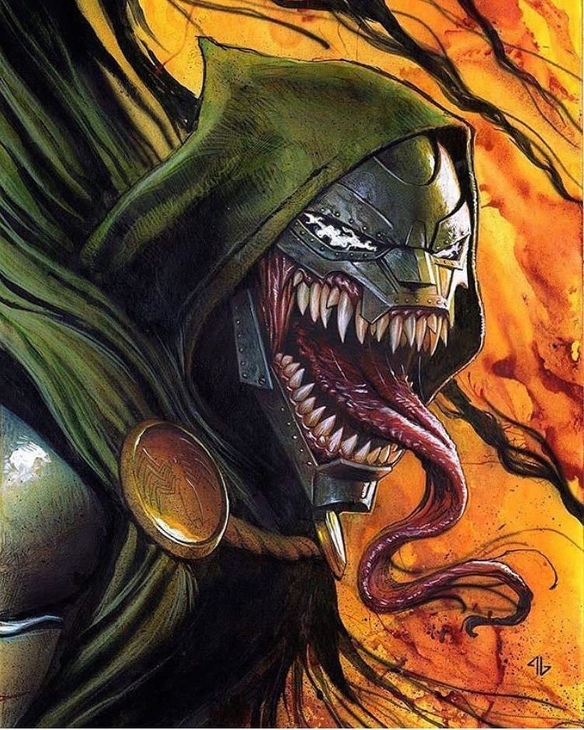 PetesBasement's tweet photo. I've found a lot of these #Venom #variantcovers cool, but none of them nearly as awesome as this #venomized #DrDoo… https://t.co/L6sTR6nJ3G https://t.co/YrZOkRYAeG