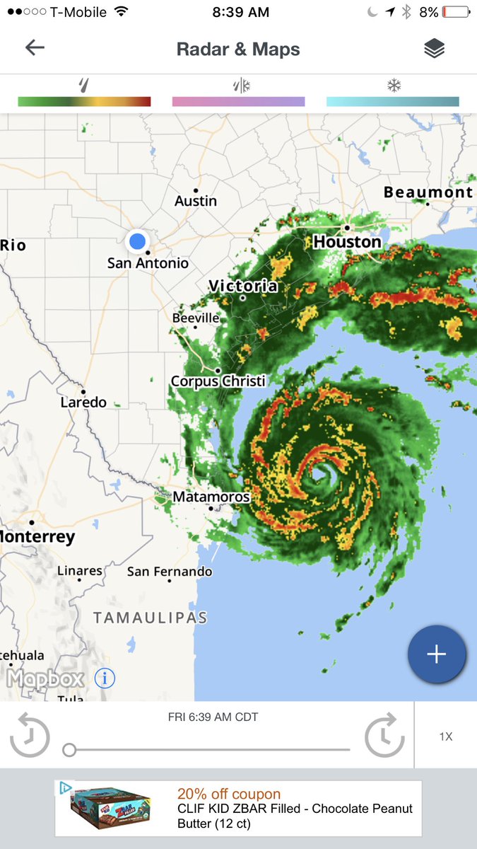 Getting ready for the wind and a ton of rain.