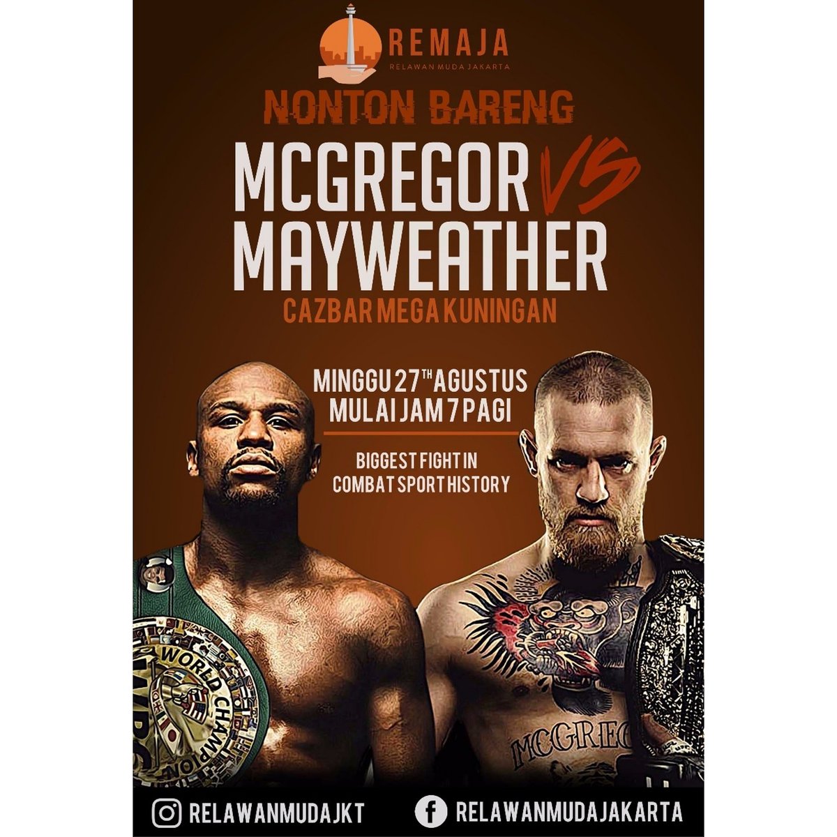 Dont forget guys! #tomorrowmorning #nobarremaja <a href="/cazbarjakarta/">Cazbar Jakarta</a> 7am 27 Agustus 2017