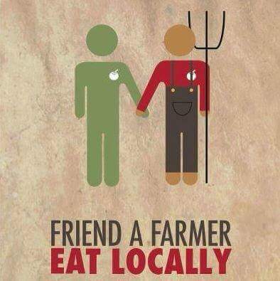 Eating locally ensures our food system is strong. When we support farmers who commit to sustainability, we are ensuring a healthier planet!