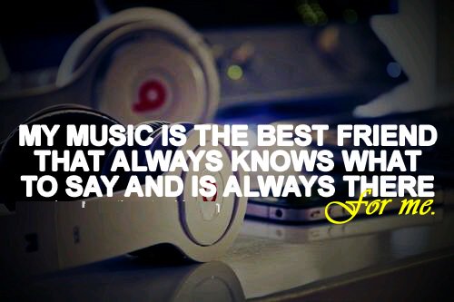 SmileSwag6's tweet photo. My #music is the best #friend that #always knows what to say and is always #there for #me https://t.co/zhaEVX6uQG