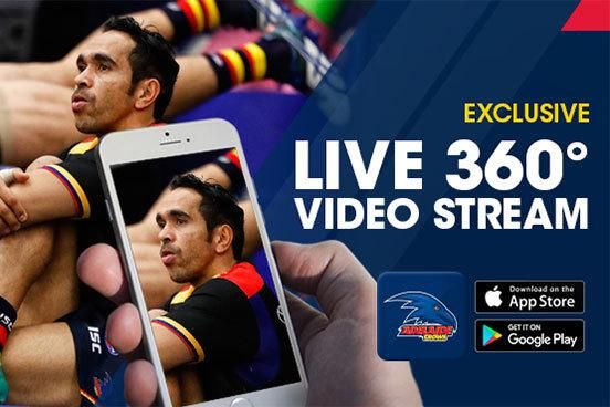 Seblag's tweet photo. AFL’s Adelaide Crows Use Team App To Livestream 360-Degree Video https://t.co/XvccTfrMnQ https://t.co/WGFUINsxK6