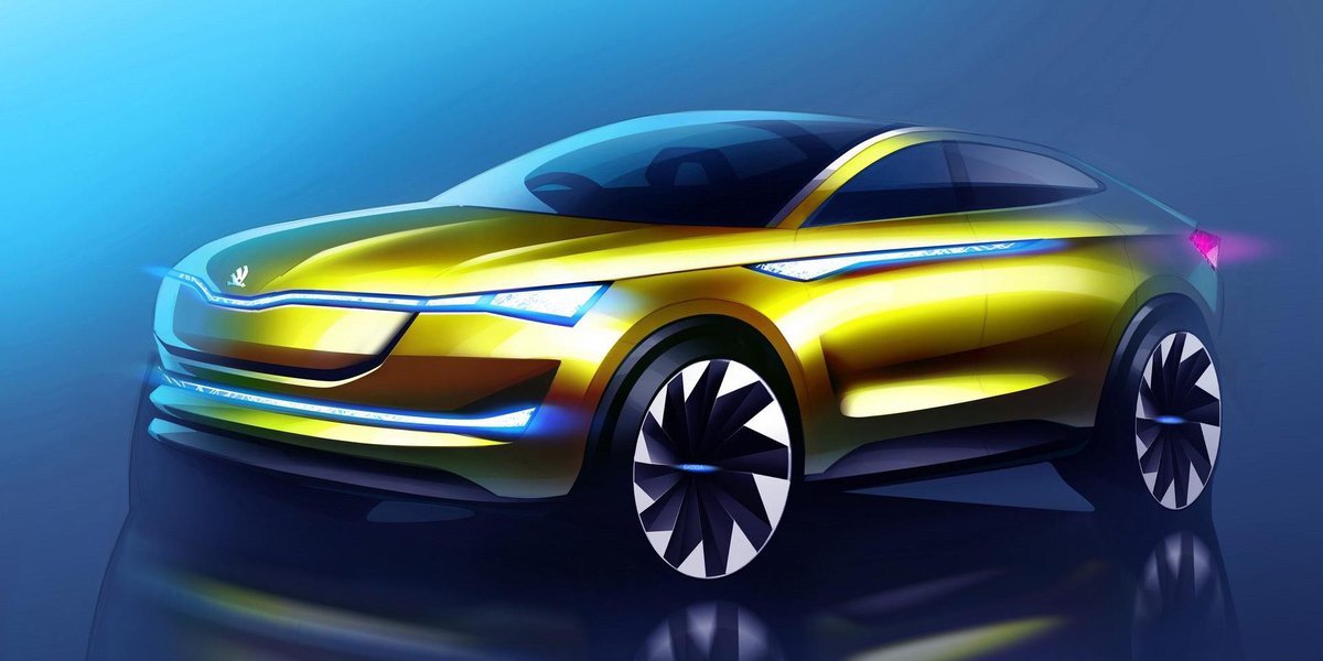 ecarshu's tweet photo. A Skoda Európába is elhozza az elektromos Vision E-t https://t.co/dKppl3DO9z #skoda #frankfurt #visione #kovess #magyarorszag #magyarhirek https://t.co/SjUbYqdcSX