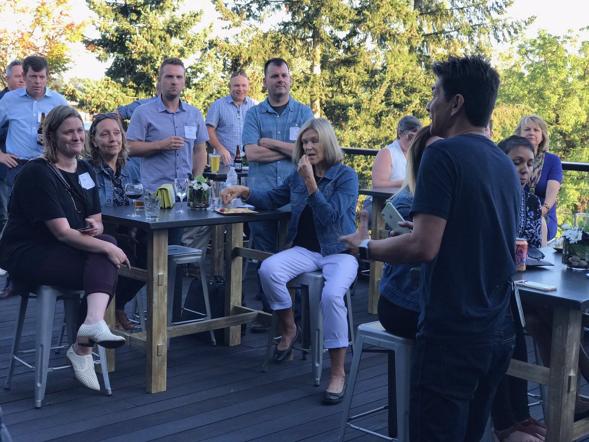 shopassociation's tweet photo. Thanks to #grandandbenedict for hosting #shoptalkportland and #stylmark #tarkett and #kingretailsolutions for sponsoring. https://t.co/lK152h9T4A