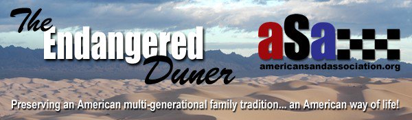 ASA_Sand's tweet photo. Check out our latest edition of the Endangered Duner. https://t.co/l89nwth1Dy #Glamis #SupportASA #DunersUnite #Buttercup #ISDRA #ASA https://t.co/vqu71NfJIX