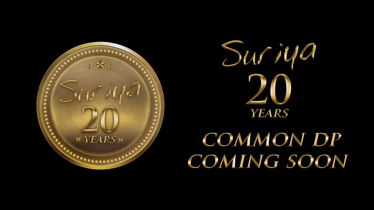 muruganandam31's tweet photo. #20yearsofSURIYAismCDP https://t.co/FysbDgPzA7