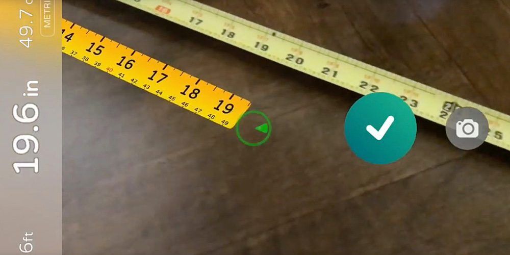 sallyeaves's tweet photo. Neat! The tape measure app thats shows just how useful #AR is going to be https://t.co/TG81AOk2k5 #ARKit #tech #ARuler #innovation https://t.co/Viy8ckDh37