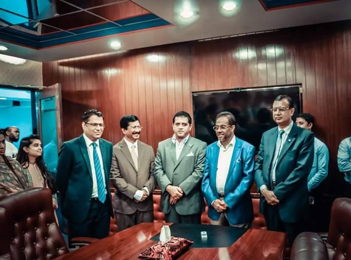 MahtaburRNasir's tweet photo. #GoodbyeDearFriend ๐....@MahtaburRNasir bid farewell to Mr Zeeshan Hasib in presence of #NRBBankLtd ๐ฆ officials in Dhaka, #Bangladesh ๐ง๐ฉ https://t.co/V8DNQOvuaB