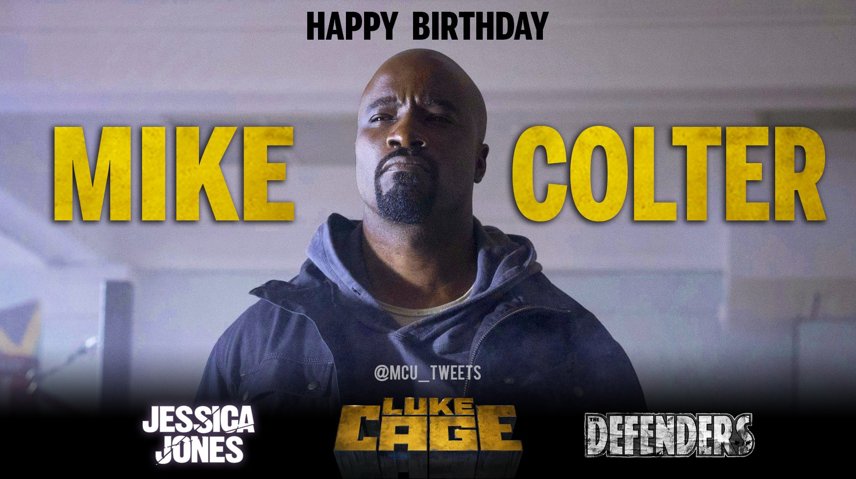 Wishing a very happy birthday to the Luke Cage of the MCU, Mike Colter, who turns 41 years old today! 