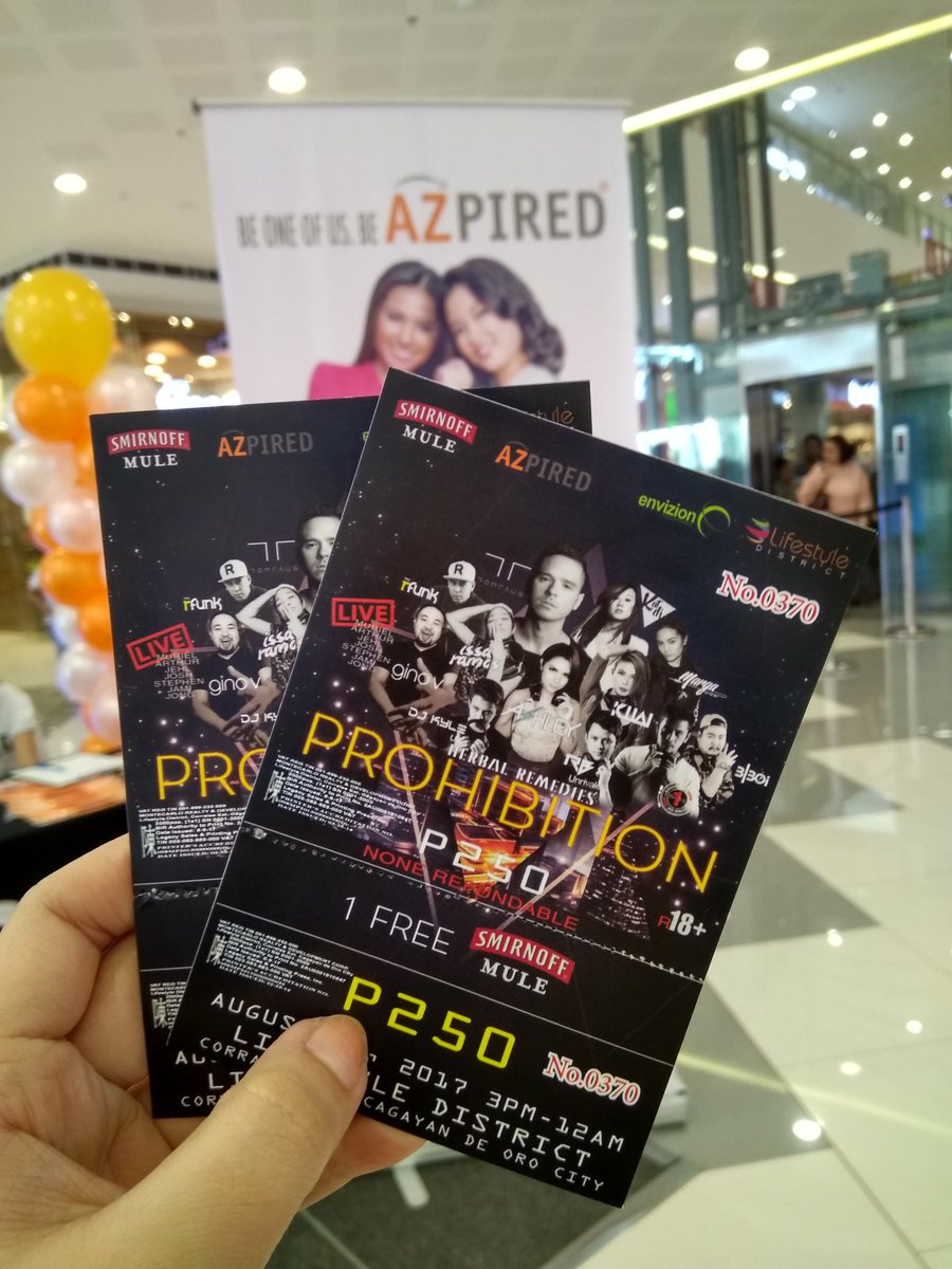 thinkazpired's tweet photo. Party with #AZPIRED tonight! Visit our booth at the PROHIBITION Party. 

#BeAZPIRED #ProhibitionParty https://t.co/GAyeLSJcKm