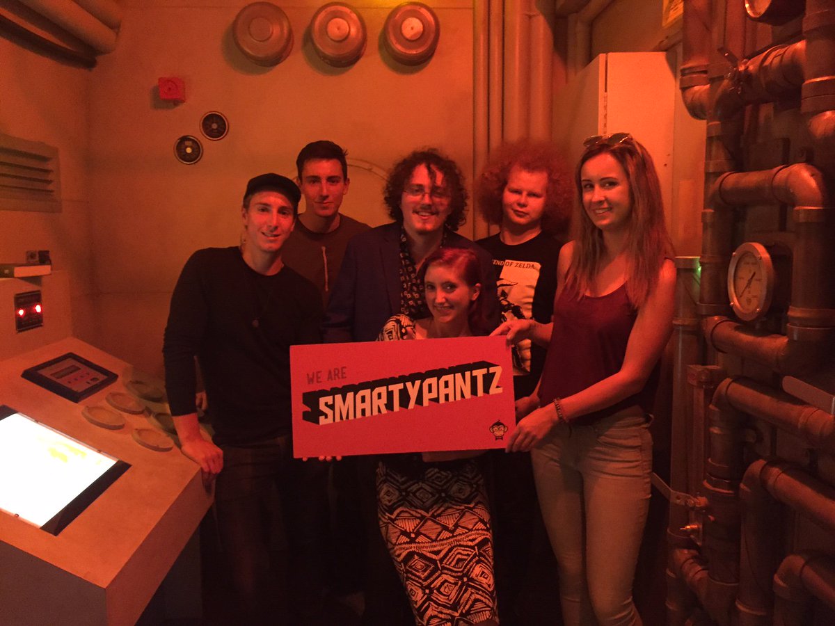 SmartyPantzVan's tweet photo. "#pantz of a feather, flock together" -Agent P, Spies and Lies. #SmartyPantz # yvrescaperooms #RU1 https://t.co/9AQhH0pKmM