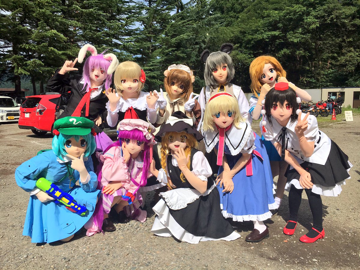 木崎湖キャンプ場 در توییتر 木崎湖キャンプ場着ぐるみロケ真っ最中 みんな可愛いから遊んでる子供たちにも大人気 木崎湖キャンプ場はシーズンを問わず着ぐるみ コスプレロケ大歓迎です 痛車さんも