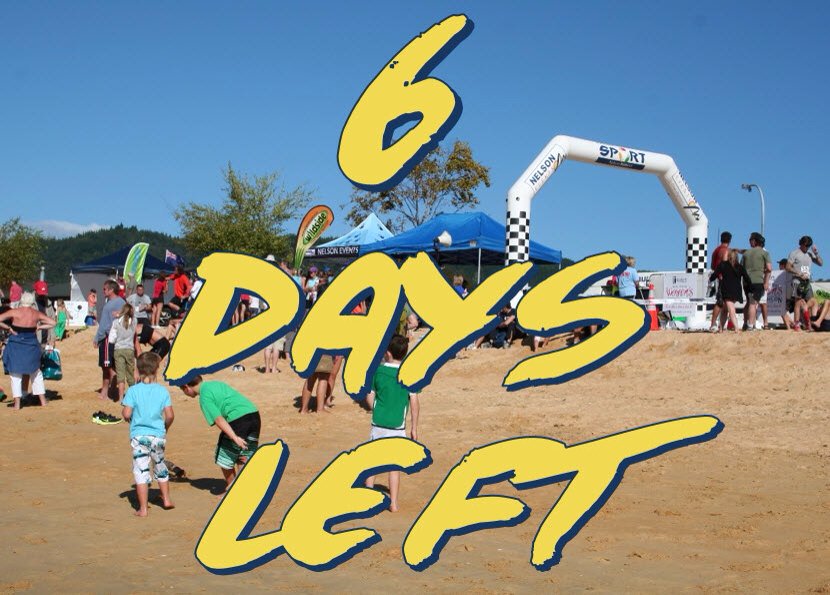 NelsonEventsBoy's tweet photo. Just 6 days left for the early bird entry deal for the 2018 Kaiteriteri Gold Half &amp; 10km
https://t.co/anyplKaYfm https://t.co/0vjffYkWuJ