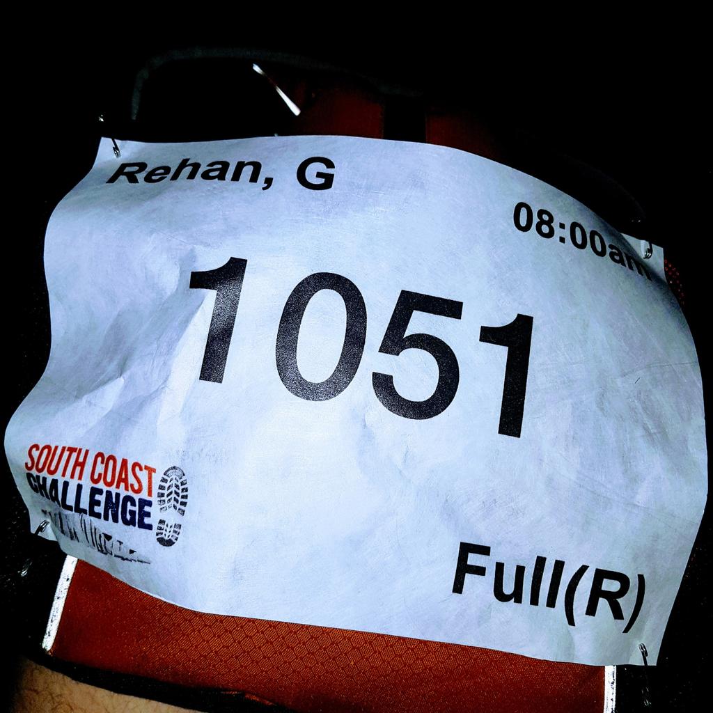 rehangreeff's tweet photo. #southcoastchallenge #DDAY !!!
Today is the day...up and ready for the #100km . Check out my progress during race https://t.co/qmPyobJIeK https://t.co/BcVpTXEWhX