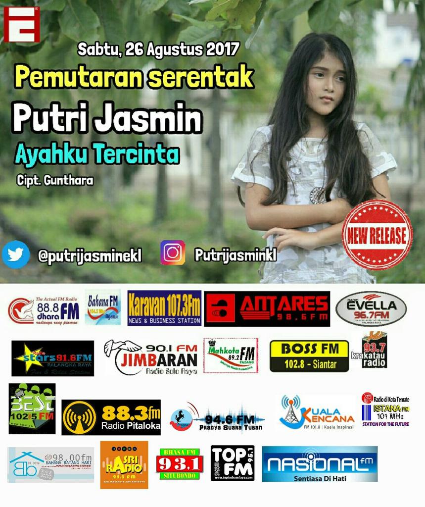 topfm951's tweet photo. #PemutaranSerentak @PutriJasminekl - Ayahku Tercinta @emfrecord #TOPFM @dispadj https://t.co/rFIUr2BSUD
