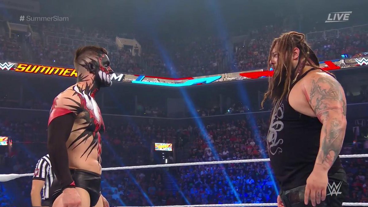 At #Summerslam17 #TheDemon defeated @WWEBrayWyatt , proving to be more superior than #TheEaterOfWorlds