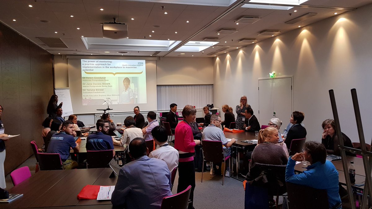 itmeded's tweet photo. Introductions at Goodyear et al #pcw2 Mentoring to Achieve max potential. #amee2017 #meded @AMEE_Online https://t.co/mMadBf4UoC