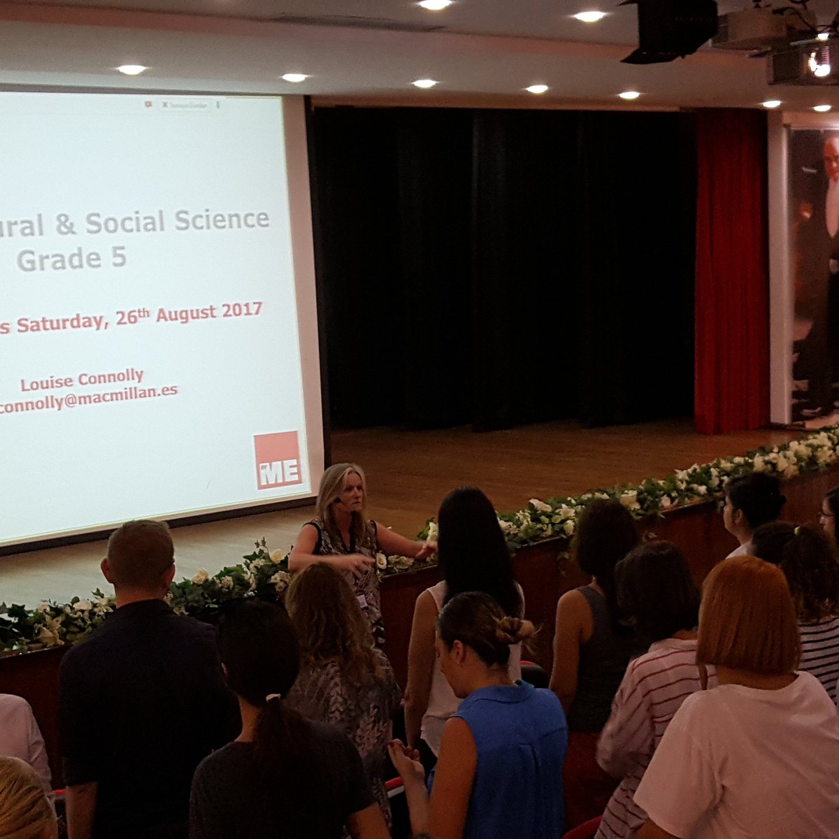 ByMe #Bilfen with Louise Connolly - Macmillan Education - back to school training.