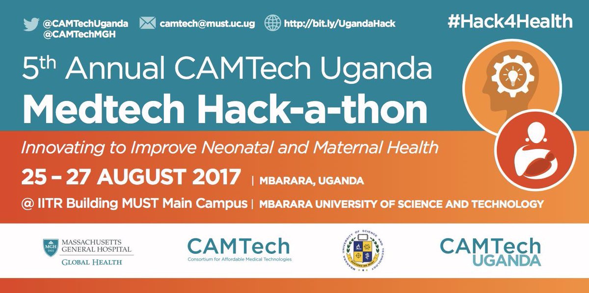 CAMTechMGH's tweet photo. "They'll change care globally." We're innovating to improve neonatal + maternal health @CamtechUganda. #Hack4Health https://t.co/CNW0zquXPd https://t.co/TIvYsTkhs2