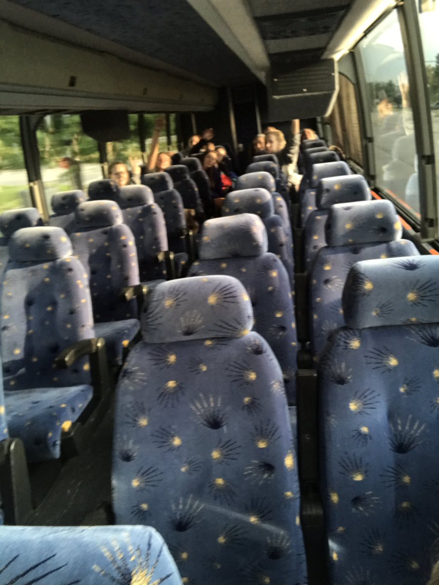 JJCWOLVESVB's tweet photo. It's lonely up in the front!! #firstbustrip @JJCWOLVESVB https://t.co/OD8gOrja5D