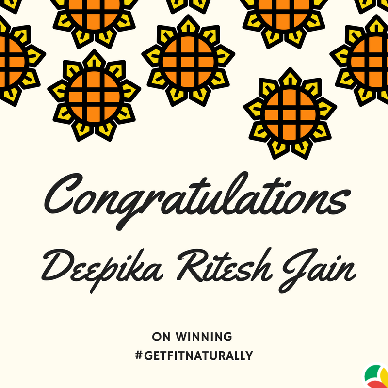 allayurveda's tweet photo. Thanks for taking part in #GetFitNaturally  Deepika Ritesh Jain​
DM us to claim your prize! Till then stay fit, stay natural. https://t.co/lgrKtiM77e
