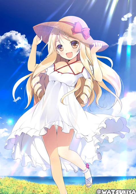 夏休みはもうすぐ終わりだけどまだまだ私は遊ぶわよー💕
仕事しろ(# ゜Д゜)
#エロマンガ先生 #山田エルフ 