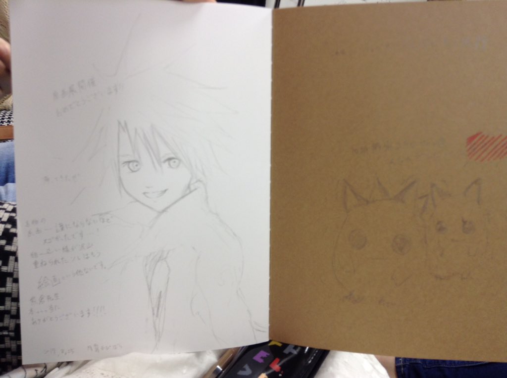 今回めっちゃ描いた。これ以外にもたくさん。楽しかった。 