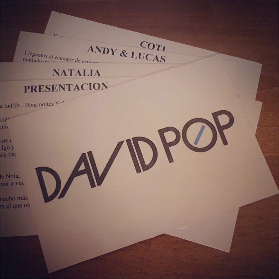 DavidPopMusic's tweet photo. Todo preparado para esta noche en #Noia #Galicia Espero vuestra energía en la Alameda  👏🏻👏🏻👏🏻 @NataliaOficial_ @CotiOficial @_AndyyLucas_ https://t.co/mjVA3LXohT