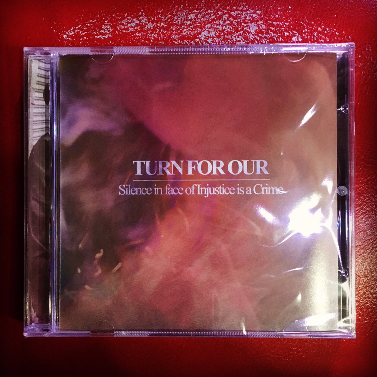 HxC_BlackMurder's tweet photo. Turn for Our의 『Silence in Face of Injustice is a Crime』 앨범 구입 #TurnForOur #턴포아워 https://t.co/V04BannPfm