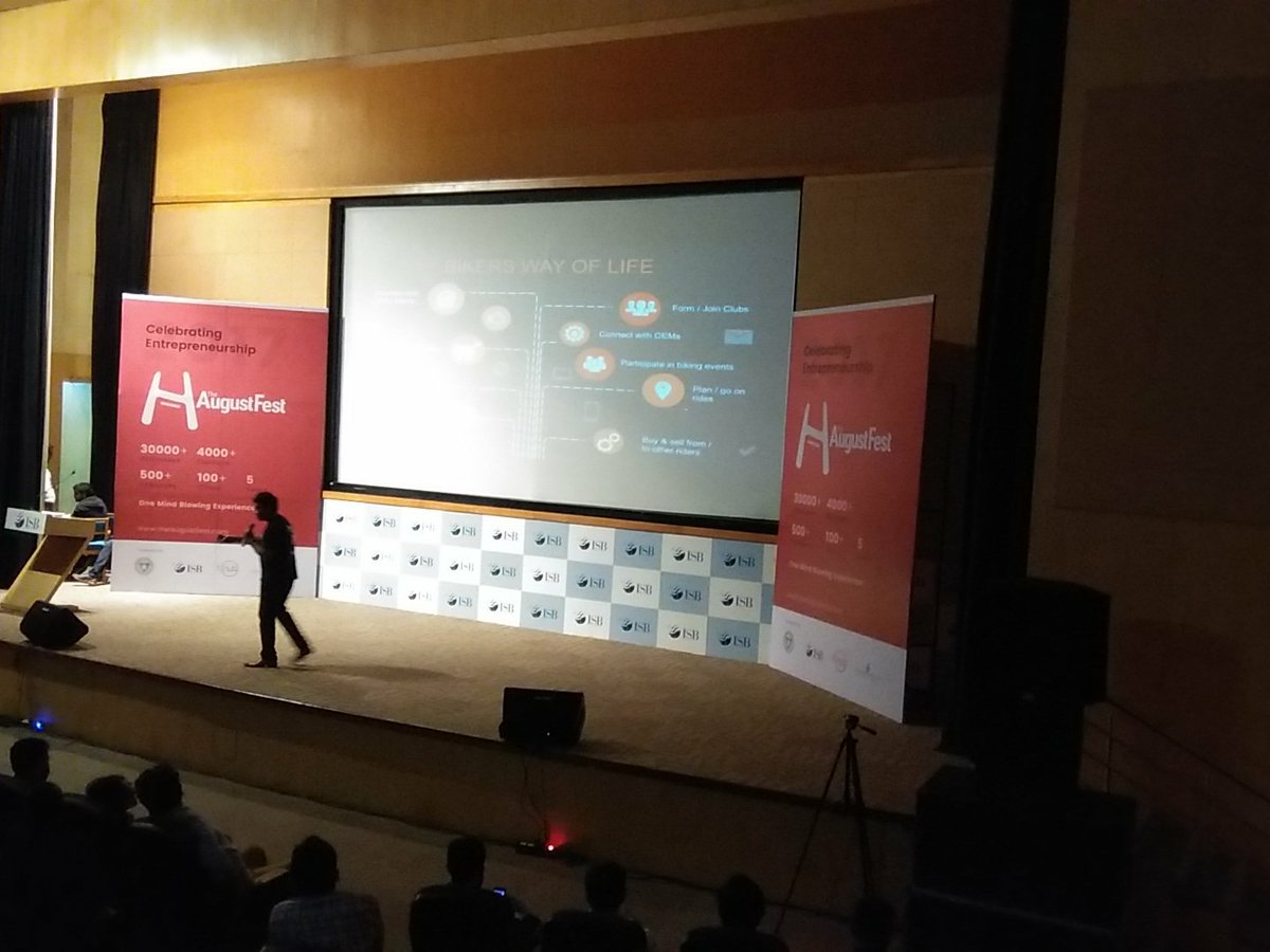 tis2shallpass's tweet photo. The #bikersway of life...@ThrottleClub
#TheAugustFest
#ScaleupFestival
#StartupIndia https://t.co/BxSZygCklK