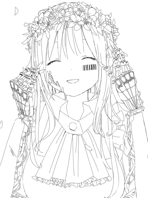 表紙線画 