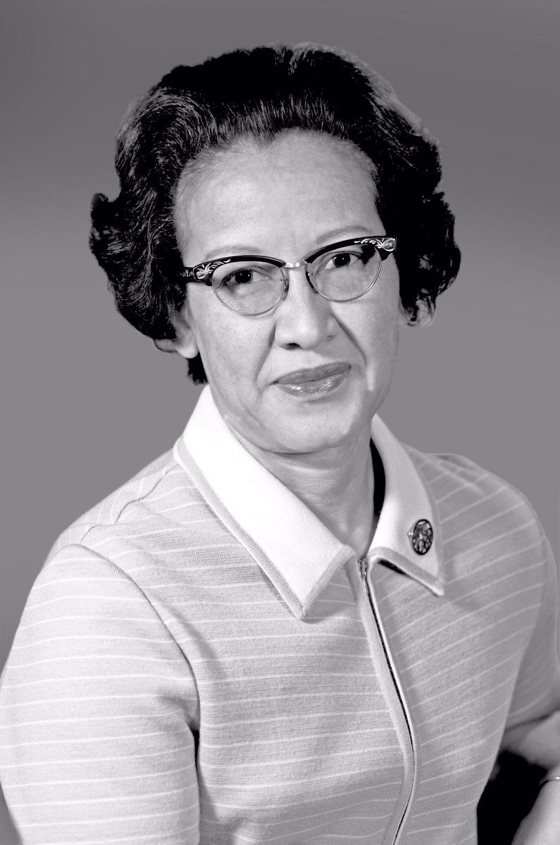 fawcettsociety's tweet photo. Katherine G. Johnson was born on this day in 1918. Celebrated for her contribution to the US aeronautics&amp; space programs. She turns 99 today https://t.co/eujDDIOc7N