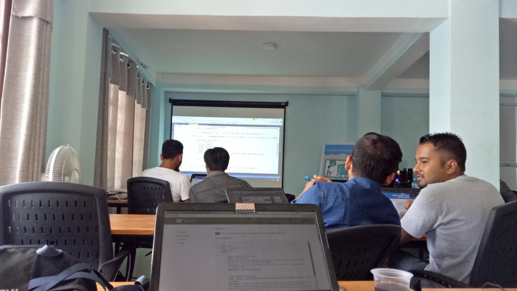 singhamsarkaar's tweet photo. #msbot #workshop https://t.co/e4ILEoWbPT