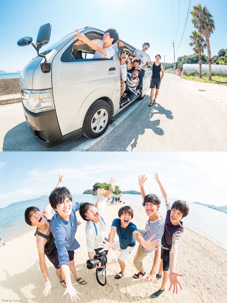 ryu_scsq's tweet photo. 世間がインスタ映えとか言ってる中 ハイエースに男6人全日野宿で四国一周したらそれどころではなかった件。 https://t.co/3ZKHECIOFE