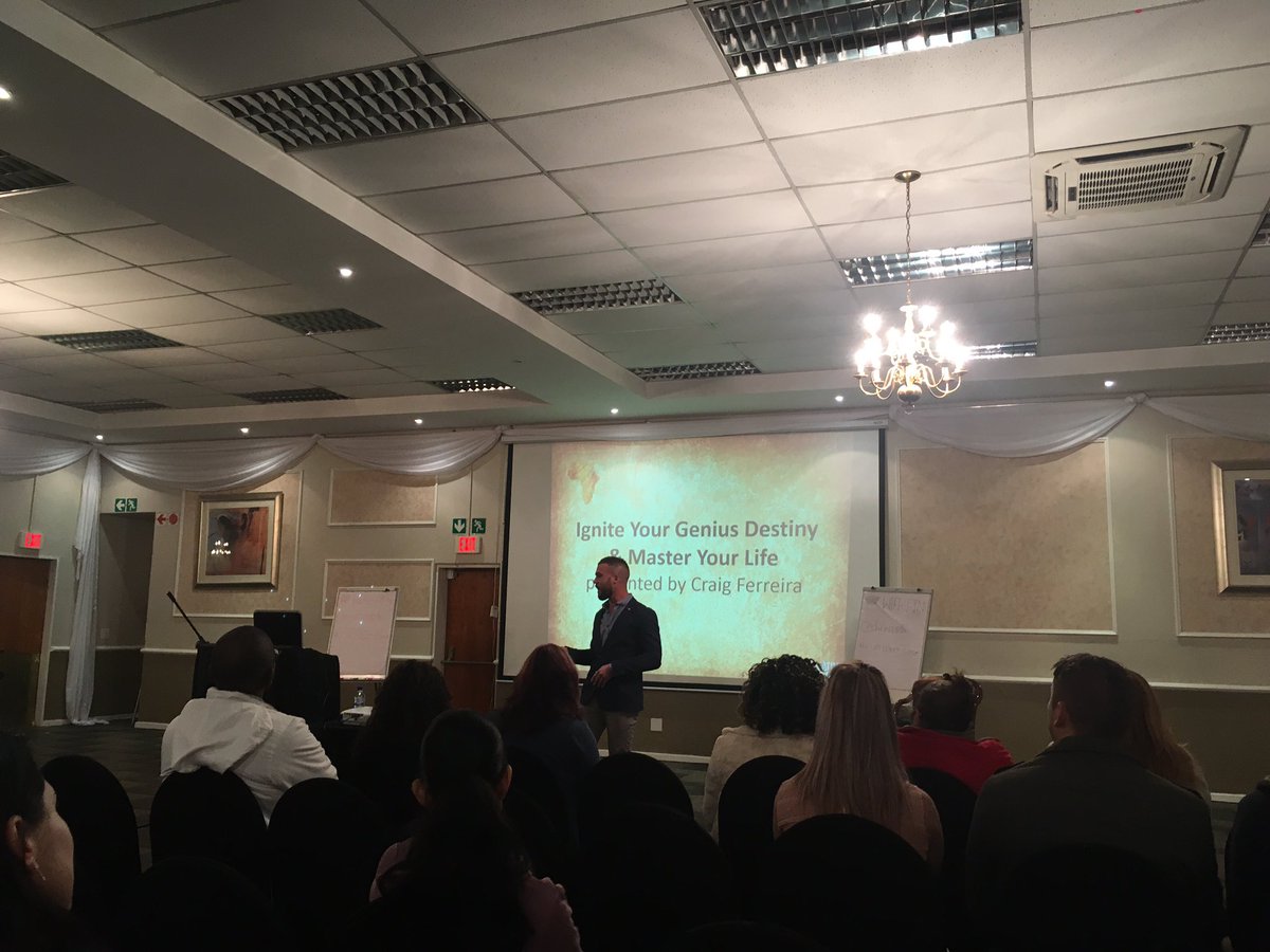 JinineBotha's tweet image. At Ignite your genius presented by Craig Ferreira #creativefrequency