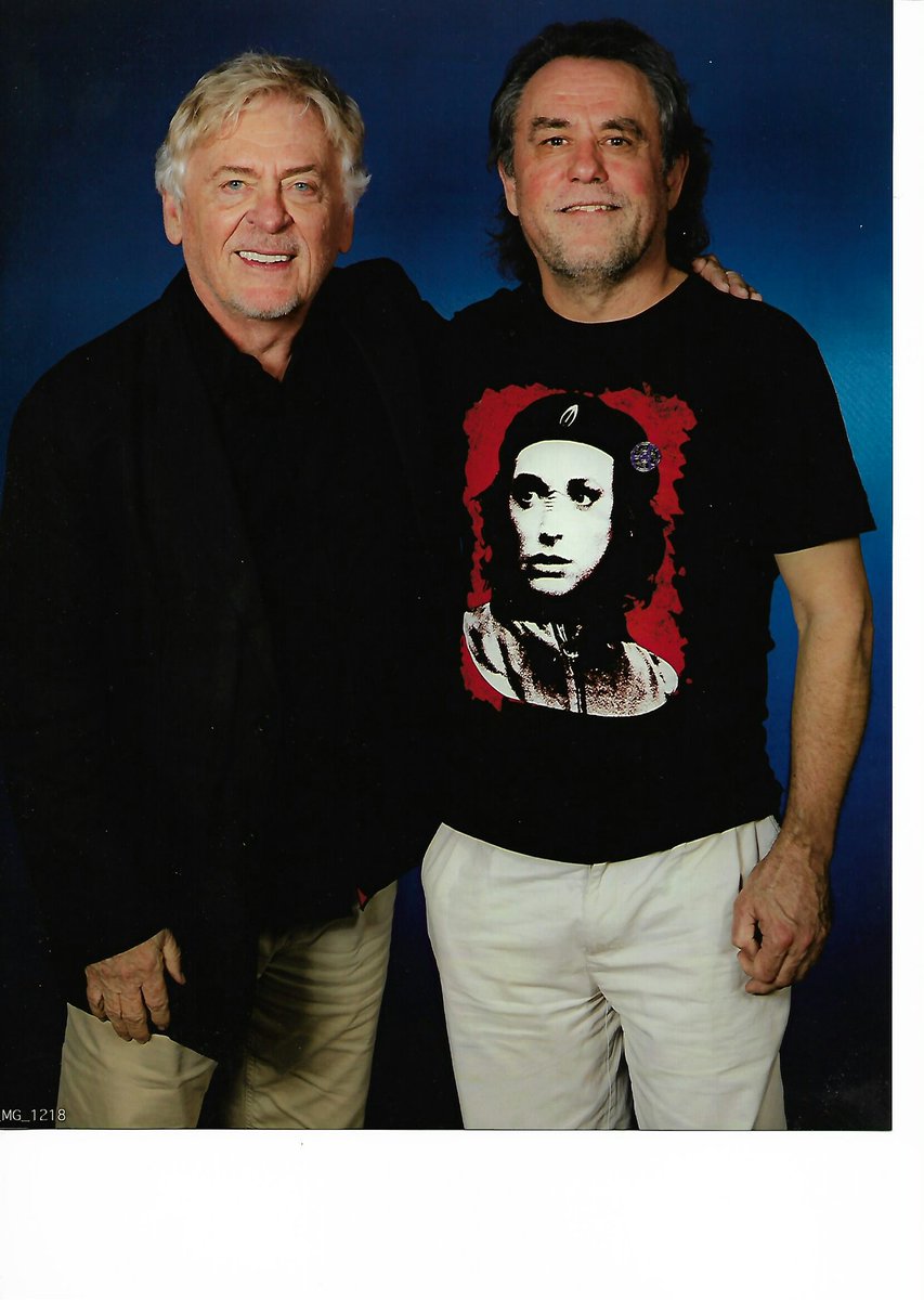 robtclements's tweet photo. Because my new scanner works. One of the high points of #STLV Meeting Daniel Davis #Niles #TheNanny #Moriarty #StarTrek #TNG #callhimDanny https://t.co/KYgWqAE2vQ
