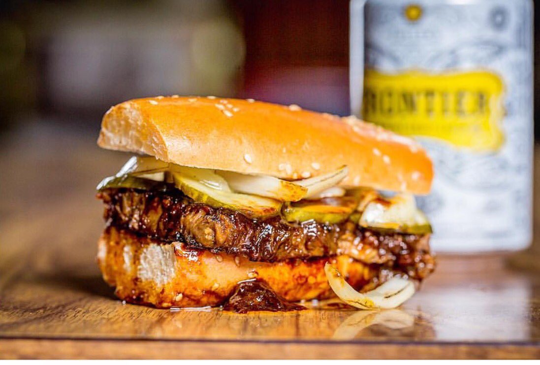 It's brunch time Peckham. Last chance for Le McRib at @busseybeergarden