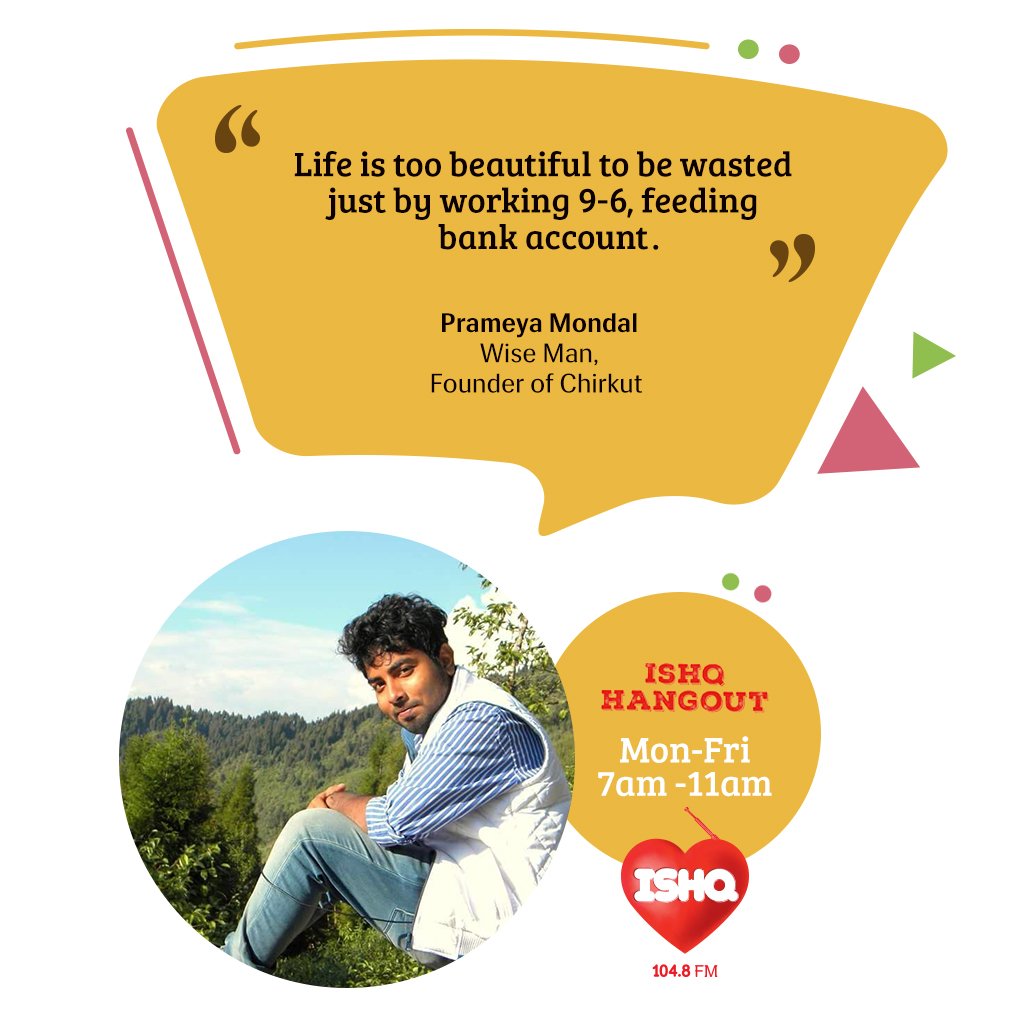 IshqTakOfficial's tweet photo. This week's #IshqHangout gems feature #RajatKapoor, @ArkoPravo19, Medha & Sujal, founders of #Embarq & the app roundup from @MukhoRnab! https://t.co/jCMWh7NHbq