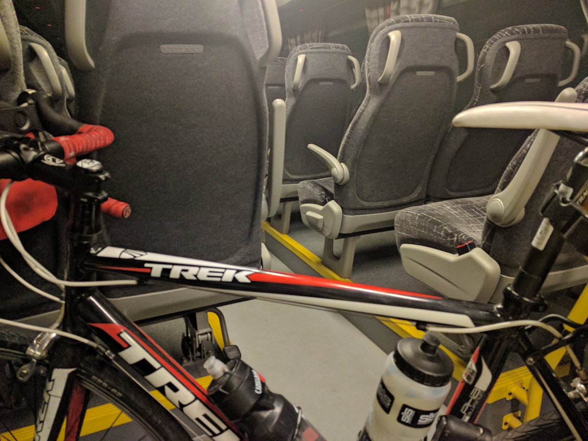 JonMachen's tweet photo. D42 Meisingset 🇳🇴 | C. 150kms day. We'll keep the 7.5km bus ride a secret! My longest tunnel to date at 6km. Warm shower tonight. https://t.co/QDaz18wkTQ