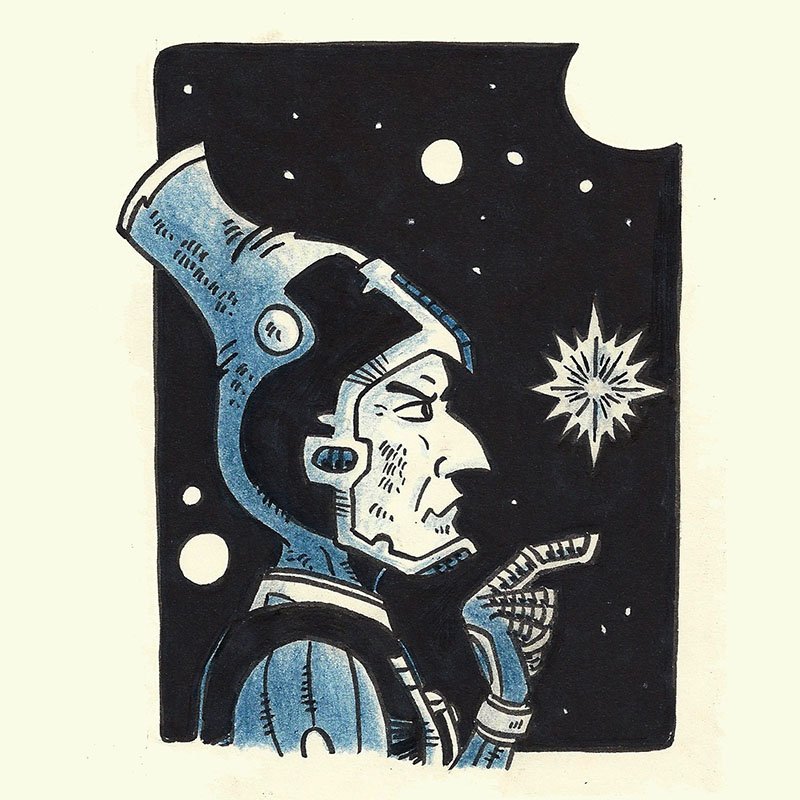 Dave_Windett's tweet photo. My #star sketch for @SatScribbles #saturdayscibbles https://t.co/6gpXpAucyU