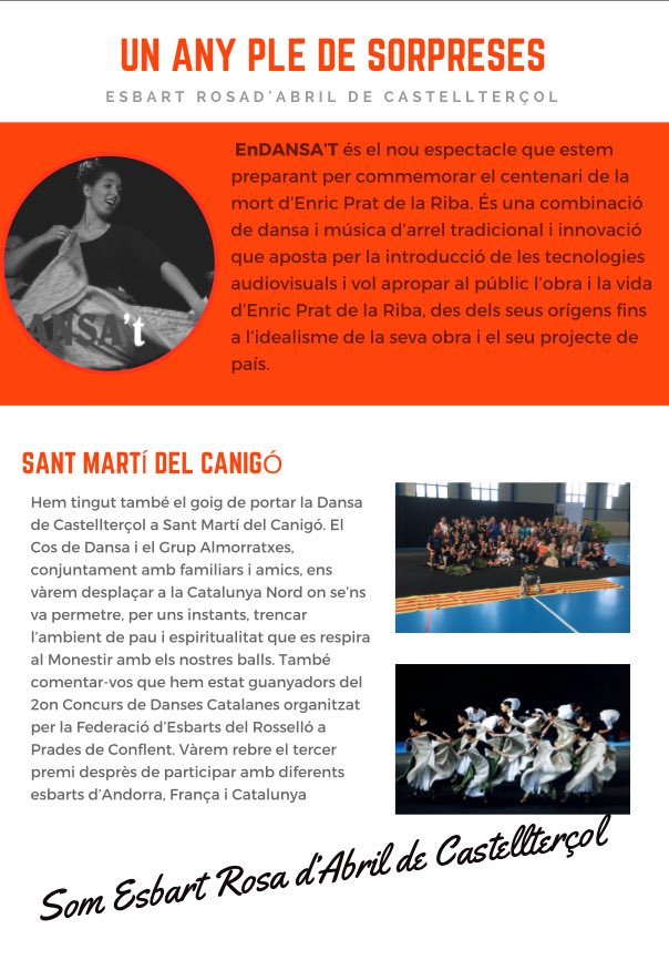 EsbartRosaAbril's tweet photo. L'esbart us desitja que passeu una molt bona Festa Major #FestaMajorCastellterçol #FMCastell #lafestadetots2017 https://t.co/GJwyBaqDlP