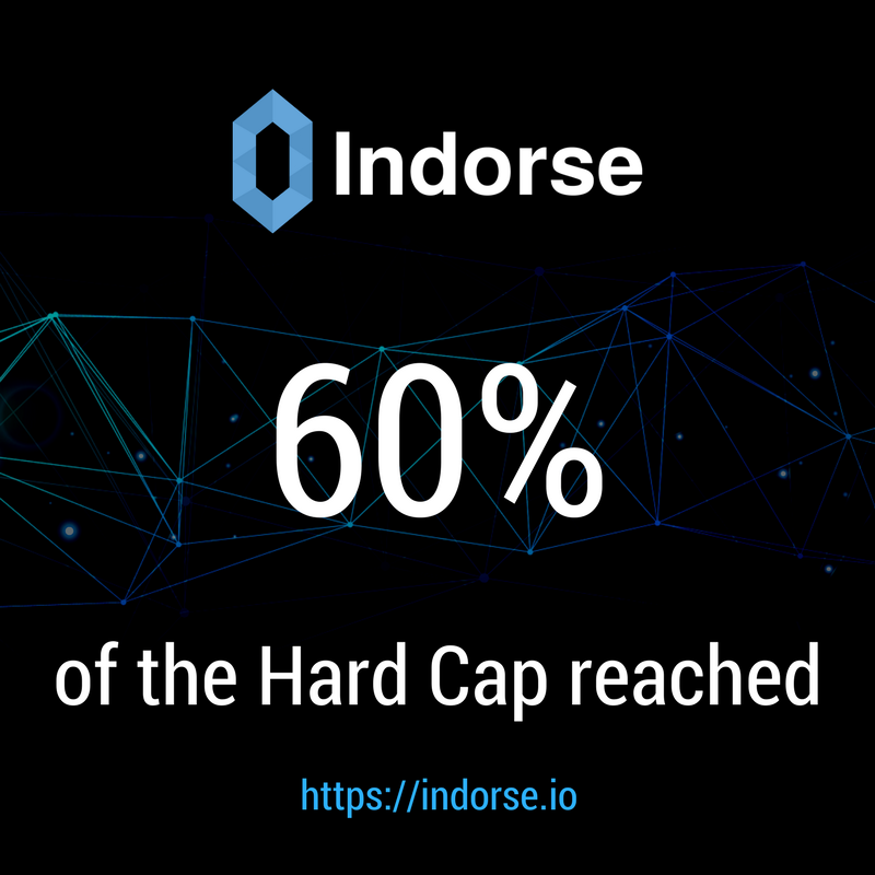 joinindorse's tweet photo. With 30,005.934 ETH received so far, we’ve hit the 60% of the hard cap 🙌

Participate now: https://t.co/Sk35XaMMQ6 https://t.co/Nf6cBIifMq