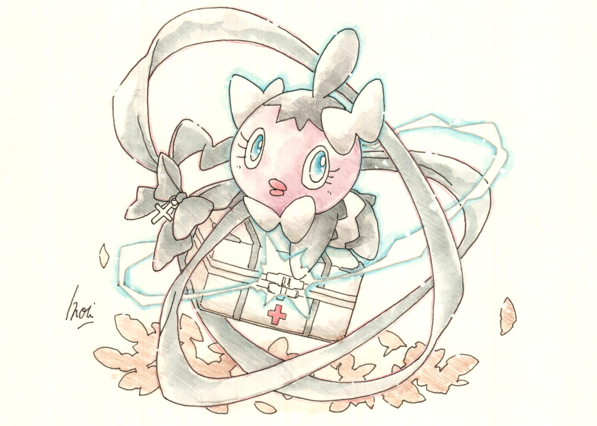 تويتر Inori على تويتر 今日のポケモン図鑑 ｎｏ ５５５ ゴチムの かいふくふうじ T Co 67t09lxtoy