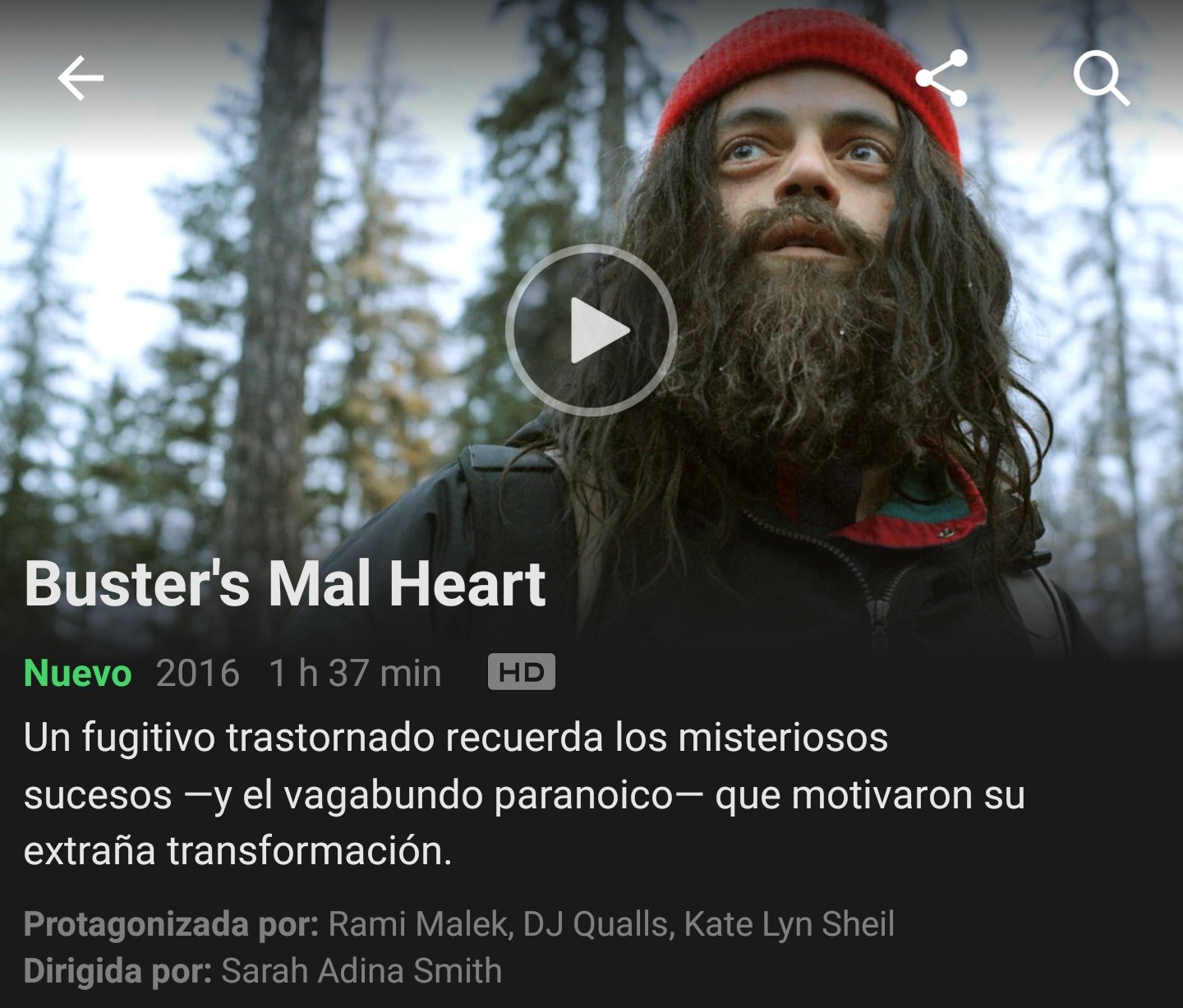 Buster's Mal Heart (2016)