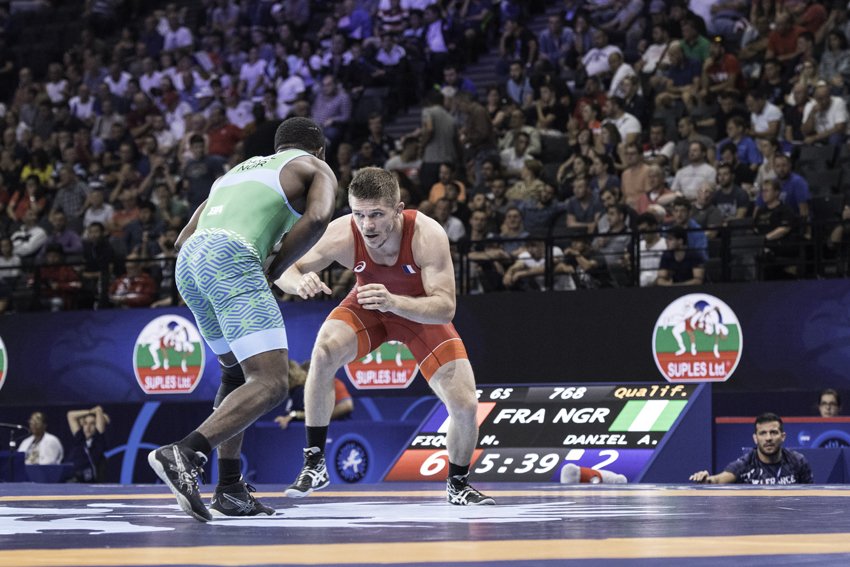 #ParisLutte2017 #Lutte2017

📸  Maxime Fiquet ➡️ 1/8 de finale !