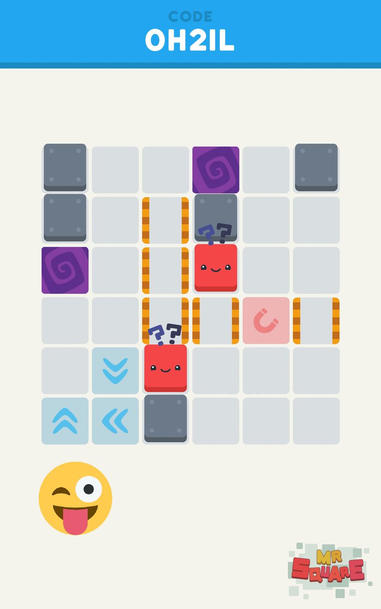 Zacadoodledoo's tweet photo. I challenge you to pass the level 0H2IL, that I've created in Mr. Square!
https://t.co/ljIuxgXn2L #gaming #puzzle https://t.co/mYzJOH1Lky